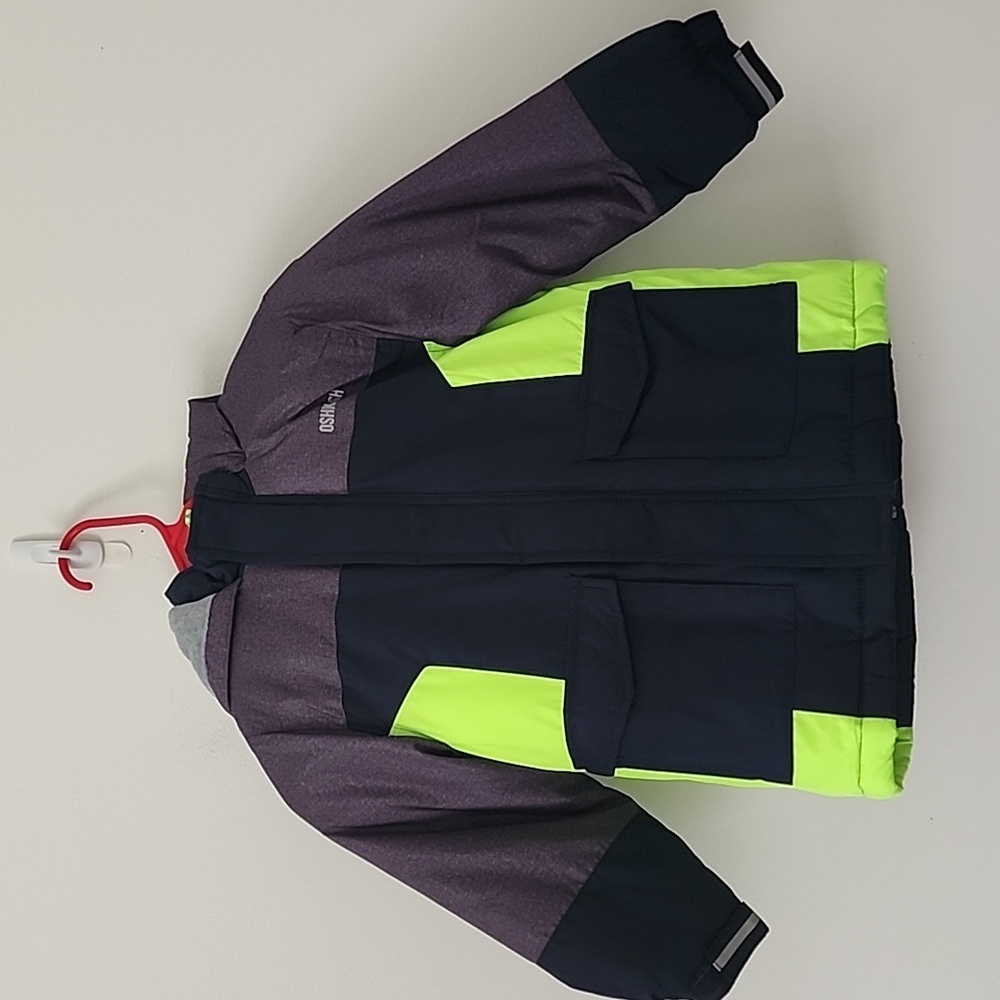 OshKosh B'Gosh Boys' Ski Jacket and Snowbib Snowsuit Set Size 5 - Picture 3 of 14